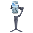 thumbnail image 1 of F12 3-Axis Handheld Gimbal Smartphone Stabilizer Cellphone Selfie Stick for Phone Vlog Anti Shake Video Recording,1 * Handheld stabilizer,Black, 1 of 8