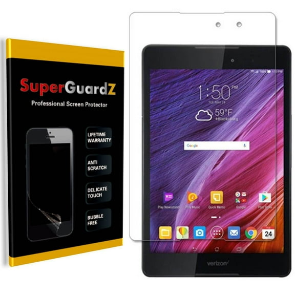 [3-Pack] For Asus Zenpad Z8 / ASUS ZenPad 3 8.0 - SuperGuardZ Ultra Clear Screen Protector, Anti-Scratch, Anti-Bubble