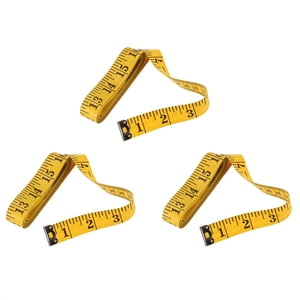 3X 120 La règle de mesure de la bande de pouce de Tailor.