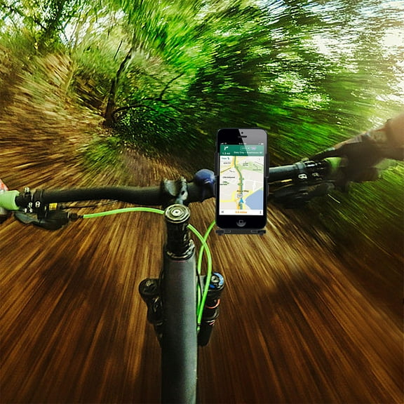 HAMPPLIES Bike Phone Stand Cycling Smartphone Holder 304 Stainless Steel 1Set
