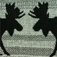 thumbnail image 3 of Parkland Collection Buck Lodge Gray Decorative Throw Pillow, 16 x 24 Cotton Lumbar Pillow, 3 of 10