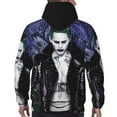 thumbnail image 2 of Joker Suicide Squad Sweatshirt For Mens Fashion Hoodies Pullover Athletic Daily Hoody Hooded Gift, 2 of 5