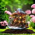 thumbnail image 4 of Flower Pot Standing Card Garden Wooden Stake Family Courtyard Garden Decorative Ground Plug, 4 of 4