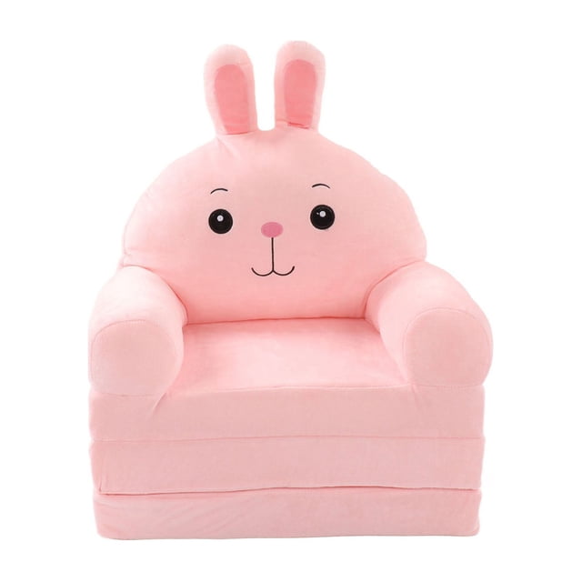 Canapé Pliable pour Enfants en Peluche Dessin Animé, Mignon Canapé Pliable pour Enfants en Peluche Dessin Animé Canapé Pliable pour Enfants Canapé-Lit Pliable Multifonction