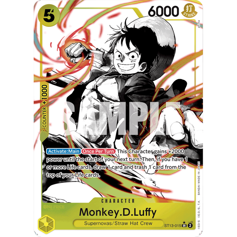 Bandai TCG One Piece Three Brothers Holographic Ultra Deck - Anime