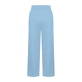 thumbnail image 6 of kaondbfi Womens Wide Leg Yoga Pants Casual Fashion Sweatpants High Waist Comfy Loose Trousers Summer Yoga Pants for Women, 6 of 6
