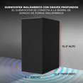 thumbnail image 2 of Barra de Sonido LG SN5A 2.1 Negro Reacondicionado Tipo A, 2 of 6