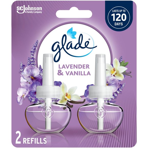 Glade Branchées® Huile parfumée Recharge, Lavande et Vanille