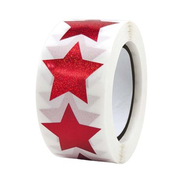 veasfak 500x Petits Autocollants Étoile Autocollants Enveloppe Décoration Autocollants Pailletés pour Fête H