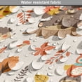 thumbnail image 5 of Squirrel Dog Crate Cover, Composition of Bear Fox Owl Deer Happy Forest Friends Animals Illustraiton, Easy to Use Pet Kennel Cover Small Dogs Puppies Kittens, 7 Sizes, Sepia and Apricot, by Ambesonne, 5 of 6