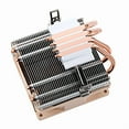 thumbnail image 2 of CPU Air-cooled Radiator PC Processor Cooler 2/4 Heat Pipe Cooling 90mm Fan For Installing LGA2011 x79 x99 E5 115x 1200 1700 AMD, 2 of 6