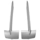 thumbnail image 4 of 1 Pair Front Left Right Bumper Grille Grill Trim Bumper Lower Grille Trim Cover 1117303113,51117303, 4 of 5