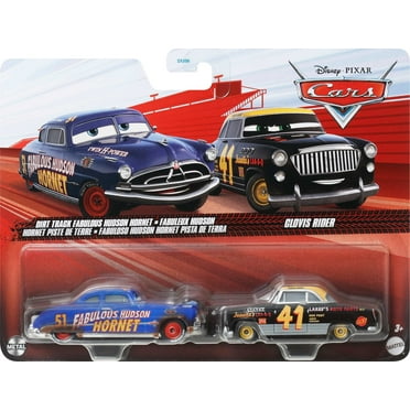 Disney and Pixar Cars 2-Pack, Set of 2 1:55 Scale Die-Cast Toy Vehicles (Styles May Vary)