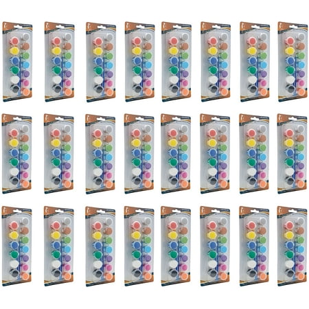 Koltose by Mash - Acrylic Paint Pot Set  24 Individual Sets with Paint Brushes