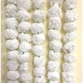thumbnail image 2 of Artificial Marigold Fluffy Flowers Garlands for Decoration Pooja, Wedding,Pary, Festivals Diwali pongal Decoration 4.7 Feet Long Garlands, 2 of 4