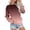 A-H724, variant on XIAOCHA Womens Ombre Gradient Crew Neck Sweatshirt Oversized Long Sleeve Pullover Top Soft Trendy Casual Sweatshirts