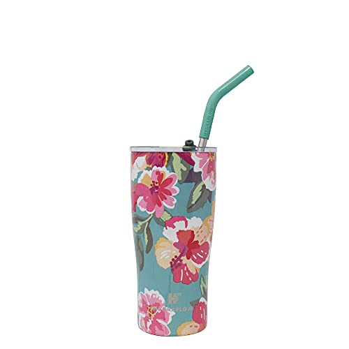 Hydraflow Capri 20oz Tumbler with Straw Triple Wall Vacuum