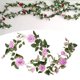 thumbnail image 5 of Arts Artificial Floral Flower Garland 6 FT Rose Vine Hanging Rose Garland para El Día de San Valentín Boda Centro de Decoración de Rosa 10cm Soledad Vid de rosa falsa, 5 of 8