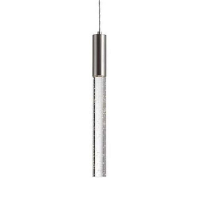 Radionic Salut Tech KUZ_PEN_PD7721-BN_RHT 2 Po Auburn Lumière Nickel Brossé LED Pendentif