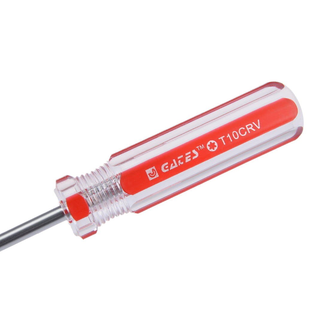 Magnetic T10 Torx Screwdriver with 4 Inch Cr-V Steel Shaft 
