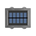 thumbnail image 1 of Lámpara Luz de pared de fácil instalación de iluminación exterior solar de 2 uds 4 LED para Courtyard Park Tmvgtek Para estrenar, 1 of 9