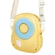 thumbnail image 4 of Ventilador de cuello colgante Ventilador de escritorio 2 velocidades con cordón ajustable Ventilador de banda para el cuello Ventilador personal Amarillo, 4 of 8