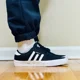 thumbnail image 3 of Ad-id-as / Originals Seeley Men’s Size 8.5 Black Sneaker Skate Shoe Trainer #568, 3 of 6