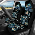 thumbnail image 2 of Binienty Sea Turtle Car Seat Covers Set Universal Tropical Floral Automotive Seat Protector Covers Non-Slip Vehicle Cushion Cover Stretchy for Sedans, SUVs, Trucks, 2 of 7