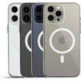 thumbnail image 2 of totallee Clear Case for iPhone 15 Pro with Extra Grip, Slim Magnetic iPhone 15 Pro Case with Built-in Magnets (Clear Grip), 2 of 4