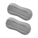 thumbnail image 5 of 2 correas de pesas para tobillos y piernas, para entrenamiento de fuerza, puños portátiles, pesas para brazos para hombres y mujeres, para trotar, gris 05 kg, 5 of 8