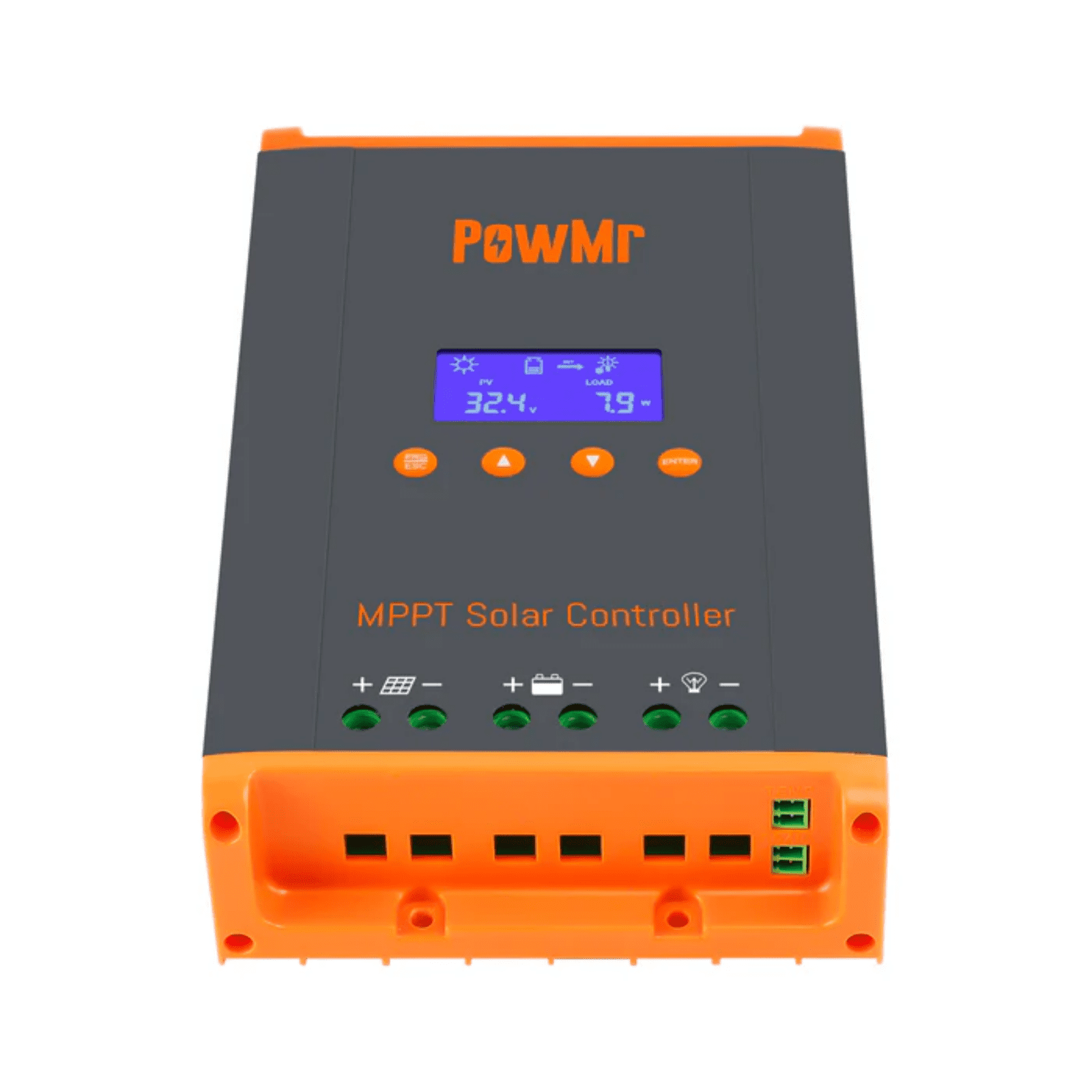 Parallel 12 PowMr 60A MPPT Solar Charge Controller 12V 24V 36V 48V  MAX PV160v