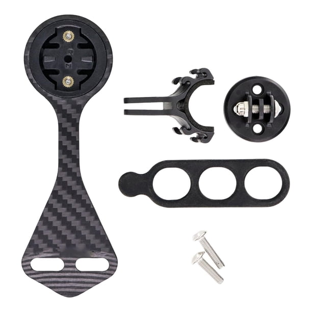 Soporte para ciclocomputador GPS para bicicleta, accesorios de ciclismo, soporte para cámara, adaptador para faro de MTB Fibra de carbon