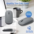 thumbnail image 3 of Mouse inalámbrico Philips Bluetooth 3.0/5.0 1600 DPI, 3 of 7