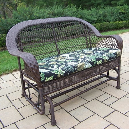 glider wicker loveseat outdoor coventry oakland living hayneedle dialog displays option button additional opens zoom gliders