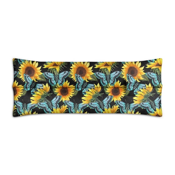 Country Sunflower Seatbelt Pillow - Plush Mastectomy Car Cushion - Farmhouse Floral Design for Chest Protection After Surgery - Comfort for Women Patients