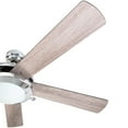 thumbnail image 4 of Prominence Home Bolivar 52" Chrome Ceiling Fan with 5 Blades, Integrated LED Light Kit, Pull Chains & Reverse Airflow, 4 of 6