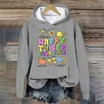 thumbnail image 2 of WEAIXIMIUNG Sweatshirt pour Femmes Grande Taille, Imprimé, Col Rond, à Capuche, pour la Rentrée Scolaire, 2 of 4