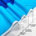 thumbnail image 7 of Big Beach Towels 55"x28" Oversized Microfiber Turkish Quick Dry Mermaid Tail Beach Towel, Sand Free Absorbent Lightweight Towel for Adults Men Women Swimming Camping Travel, 7 of 7