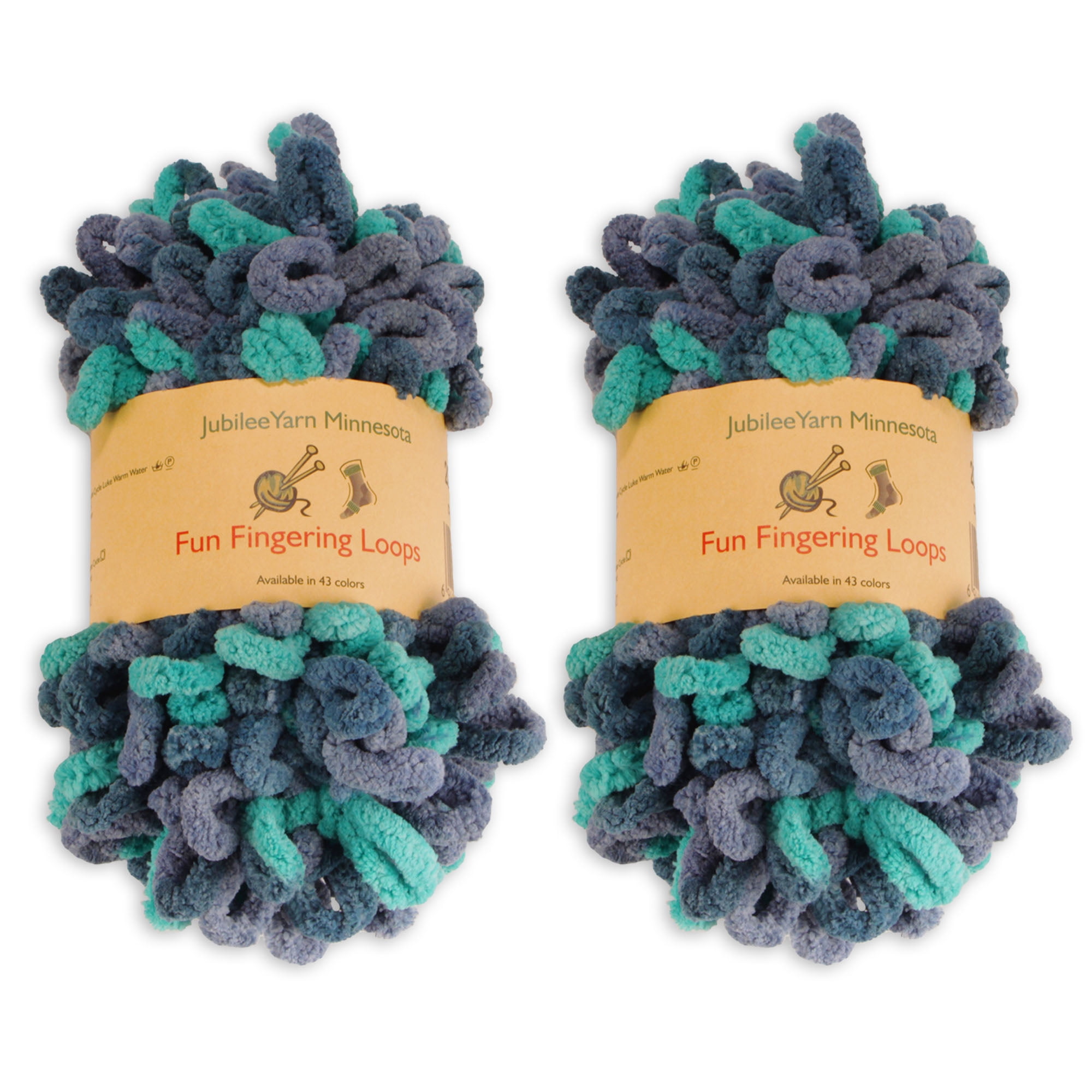 BambooMN Finger Knitting Yarn Fun Finger Loops Yarn 100 Polyester