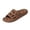 Coffee#033, variant on Men's Slippers EVA Sandals Quick-Dry Non-Slip Thick Sole Arch Support House Shoes Bathroom Shower Pool Beach Indoor Outdoor Summer Footwear (Dark Gray, 42)