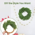 thumbnail image 7 of 12 Pcs Real Touch Norfolk Pine Branches, 18" Christmas Artificial Green Plants Branch Faux Cedar Norfolk Pine Stem Fake Greenery Pine Picks For Vase Diy Crafts Garland Wreath Christmas Indoor Outdoor, 7 of 7