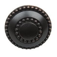 thumbnail image 4 of GlideRite 1-3/8 in. Round Double Ring Beaded Cabinet Knob, Oil Rubbed Bronze, Pack of 10, 4 of 5