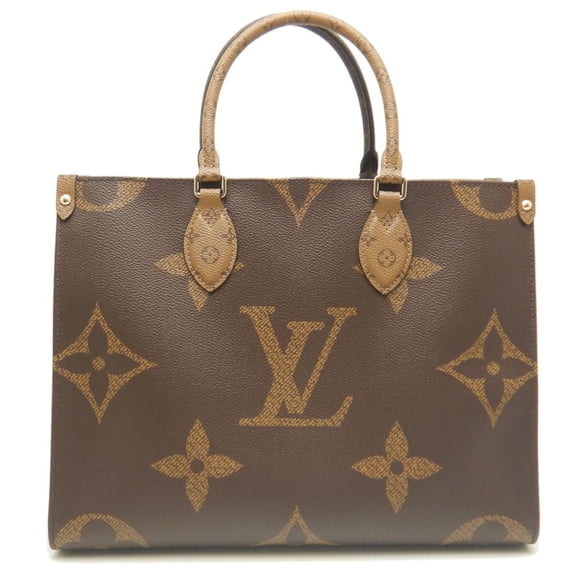 Pre-Owned LOUIS VUITTON Monogram Giant On the Go MM M45321 Tote Bag, Brown, Women's,...