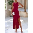 thumbnail image 5 of PRETTYGARDEN Wedding Guest Dresses for Women Summer Formal Gala Maxi Dress Ruffle Mermaid Cocktail Long Dresses, 5 of 8
