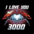 thumbnail image 1 of (w4144) Silueta Completa Diamantes Te Amo 3000 Iron Man Película Y Serie Televisión Resina 40*40CM, 1 of 9