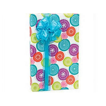 Medallion Birthday / Special Occasion Gift Wrap Wrapping Paper-16ft