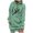 Gray, variant on HNMKIU Women's Loose Hoodies for Women Mid Length Hoodie Dress,Black,L