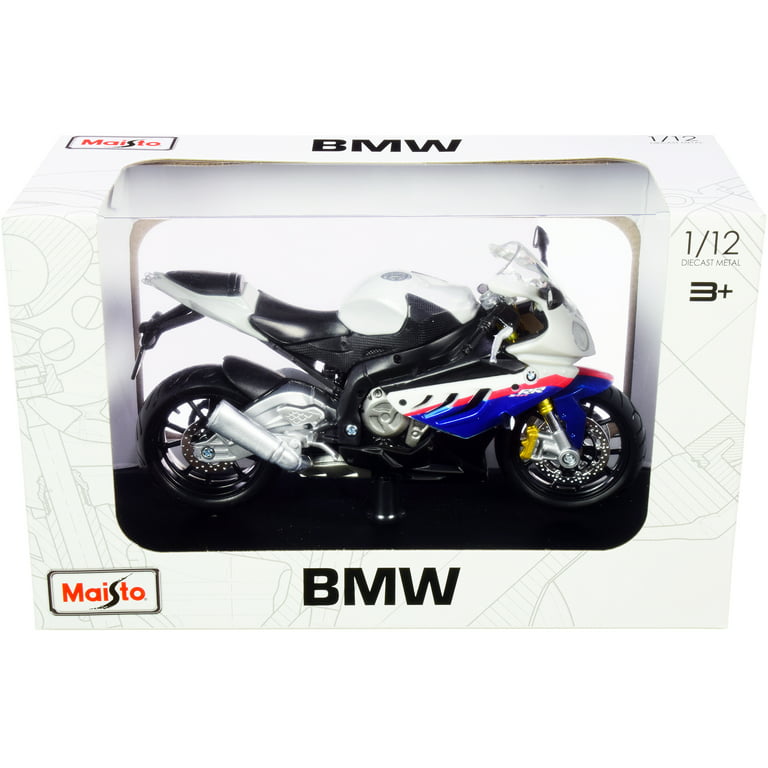 Motorbike Model BMW S1000RR White Sounds Lights, Toys \ Motorcycles