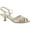 Gold, variant on Benjamin Walk Womens Jane Faux Leather Kitten Heels Gold 7.5 Wide (C,D,W)