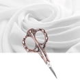thumbnail image 3 of Sewing Embroidery Scissors, 4.3in  Precision and Vintage Flower Style Detail Shears with Stainless Steel for Craft Artwork, Needlework Yarn, Handicraft, Thread Snips, 3 of 7